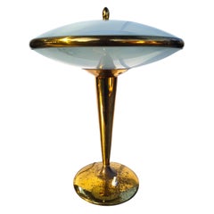 Mid-Century-Tischlampe im Stil vonrlasco Fontana Arte Pietro Chiesa aus den 50er Jahren