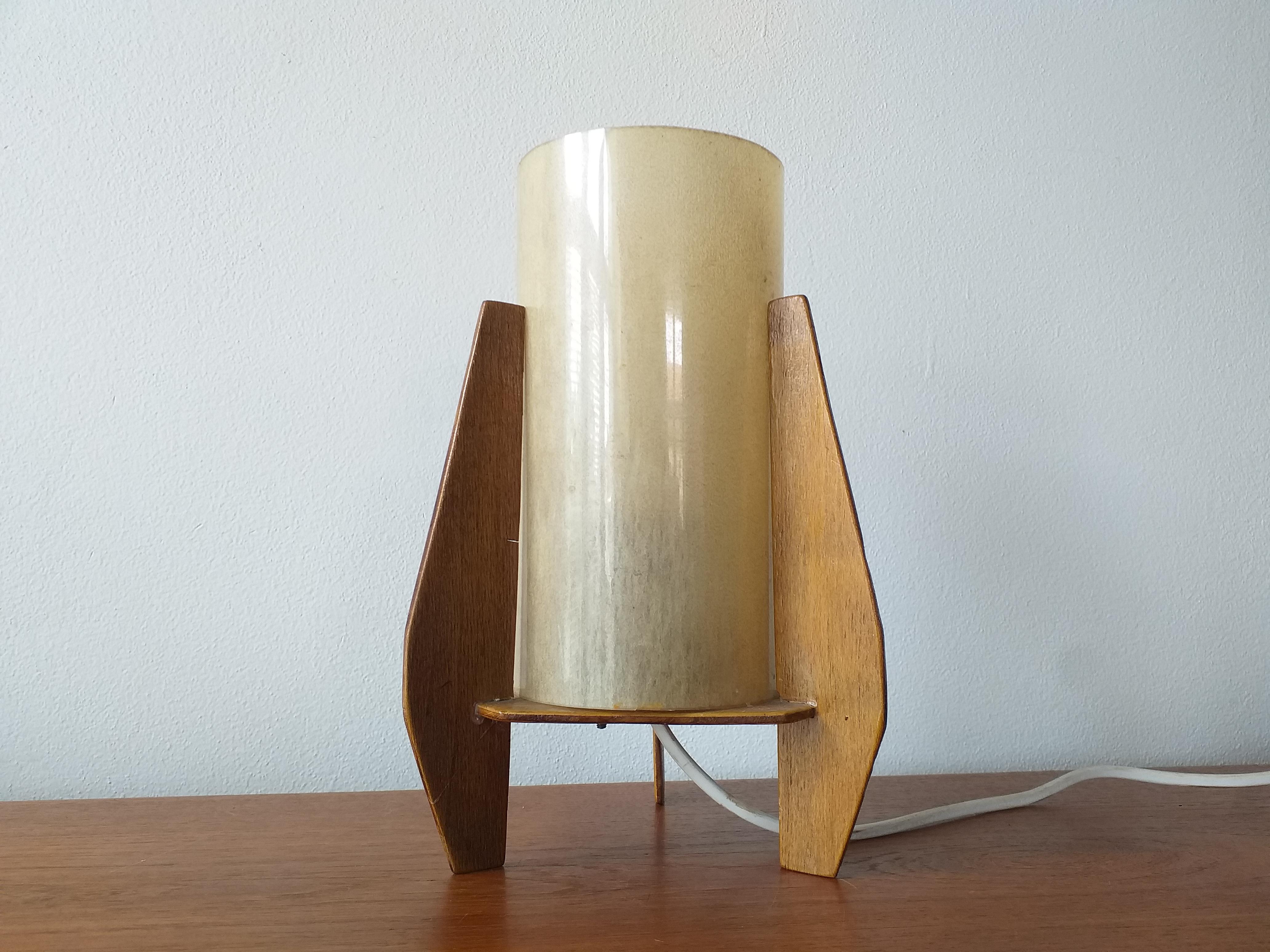 Mid-Century Modern Midcentury Table Lamp Rocket, 1960s
