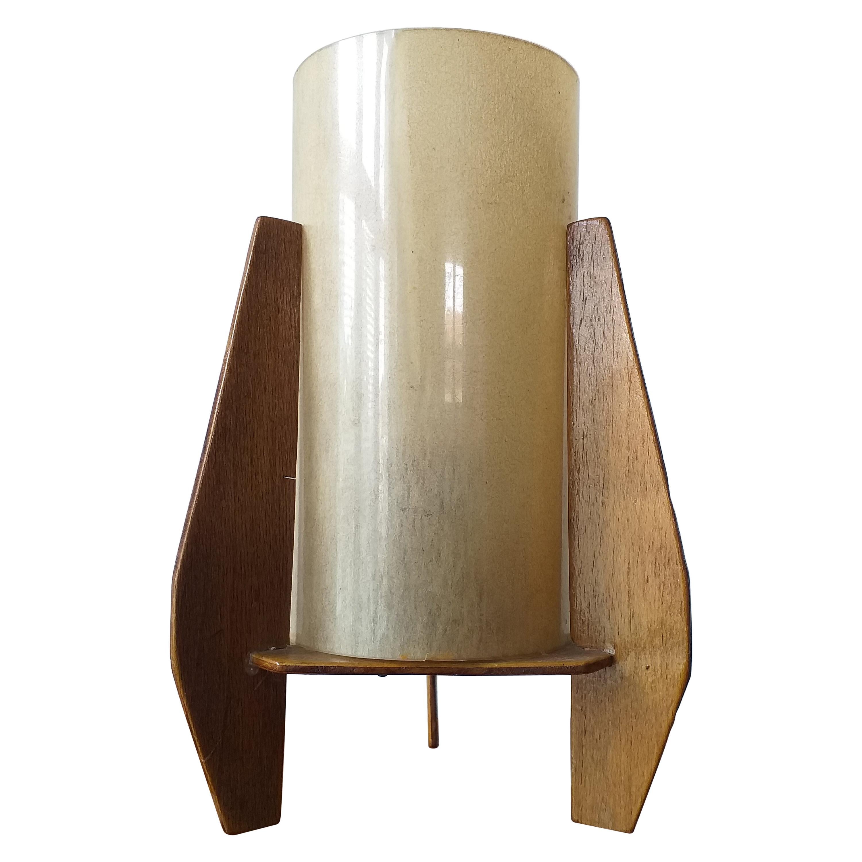 Midcentury Table Lamp Rocket, 1960s