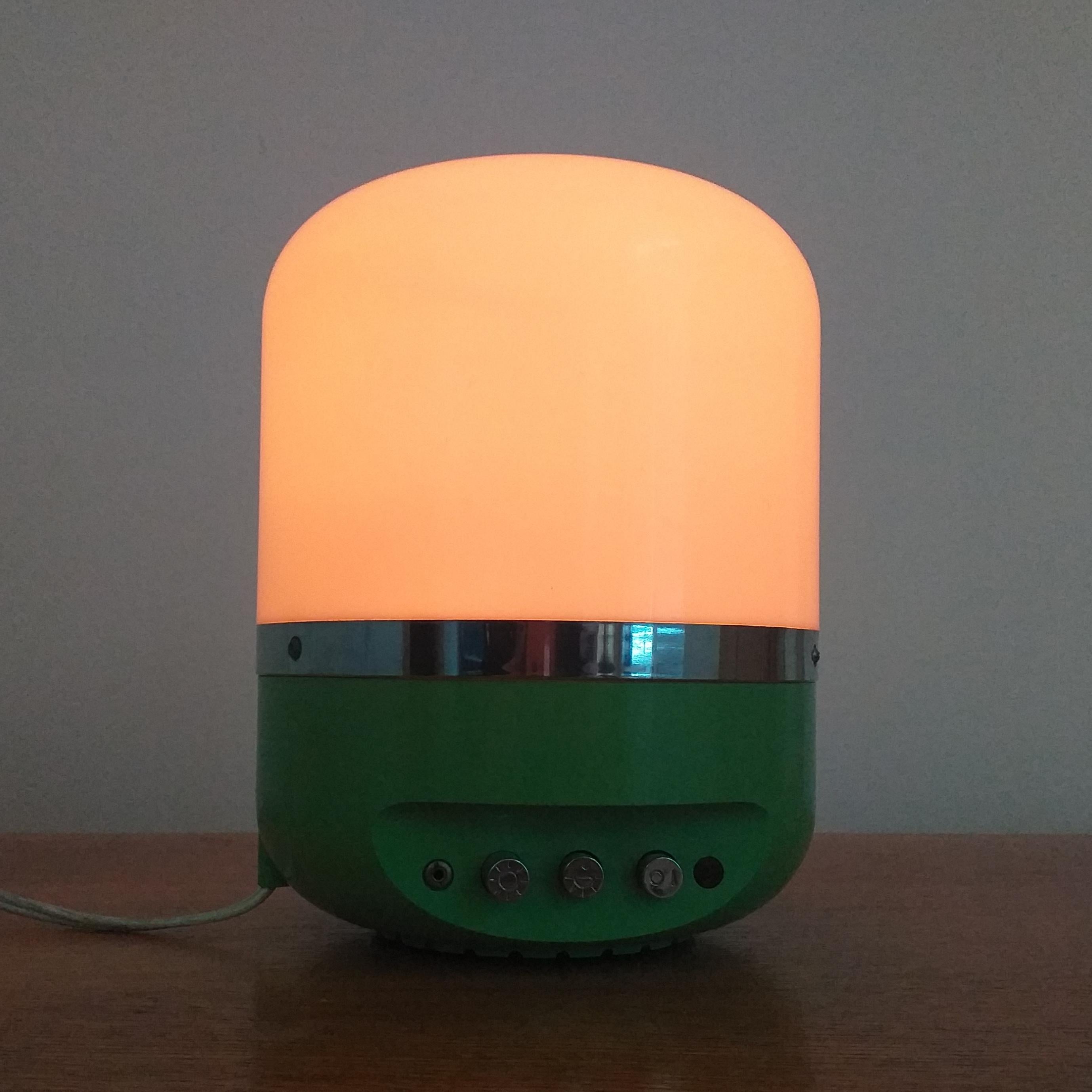 Midcentury Table Lamp, Space Age, Europhon, Design Adriano Rampoldi, Italy, 1970 For Sale 4