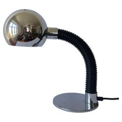 Midcentury Table Lamp Targetti Sankey, Space Age, Italy, 1970s