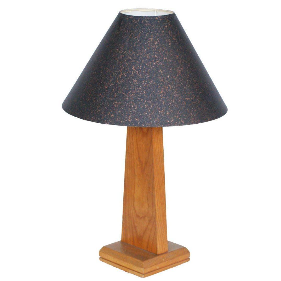 Midcentury Table Lamp with African Carving Bon état - En vente à Van Nuys, CA