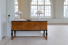 Midcentury Tischlampen von Carl Fagerlund für Orrefors Sweden RD, 1566