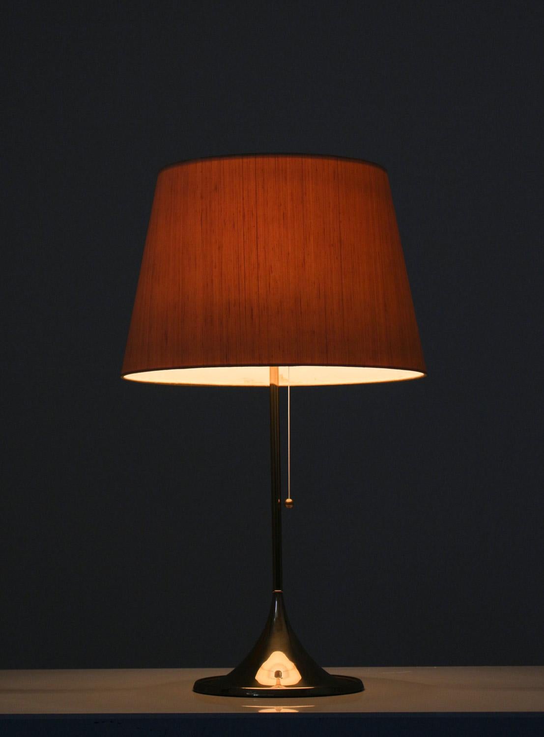 Mid-Century Modern Midcentury Table Lamps in Brass by A. Svensson and Y. Sandström for Bergboms