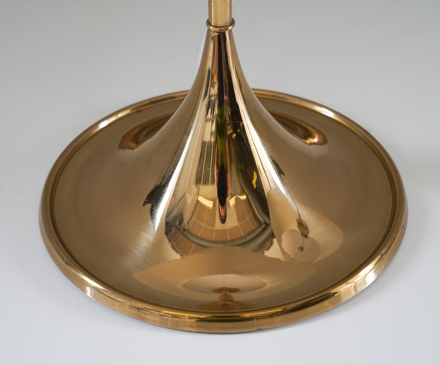 Midcentury Table Lamps in Brass by A. Svensson and Y. Sandström for Bergboms 2