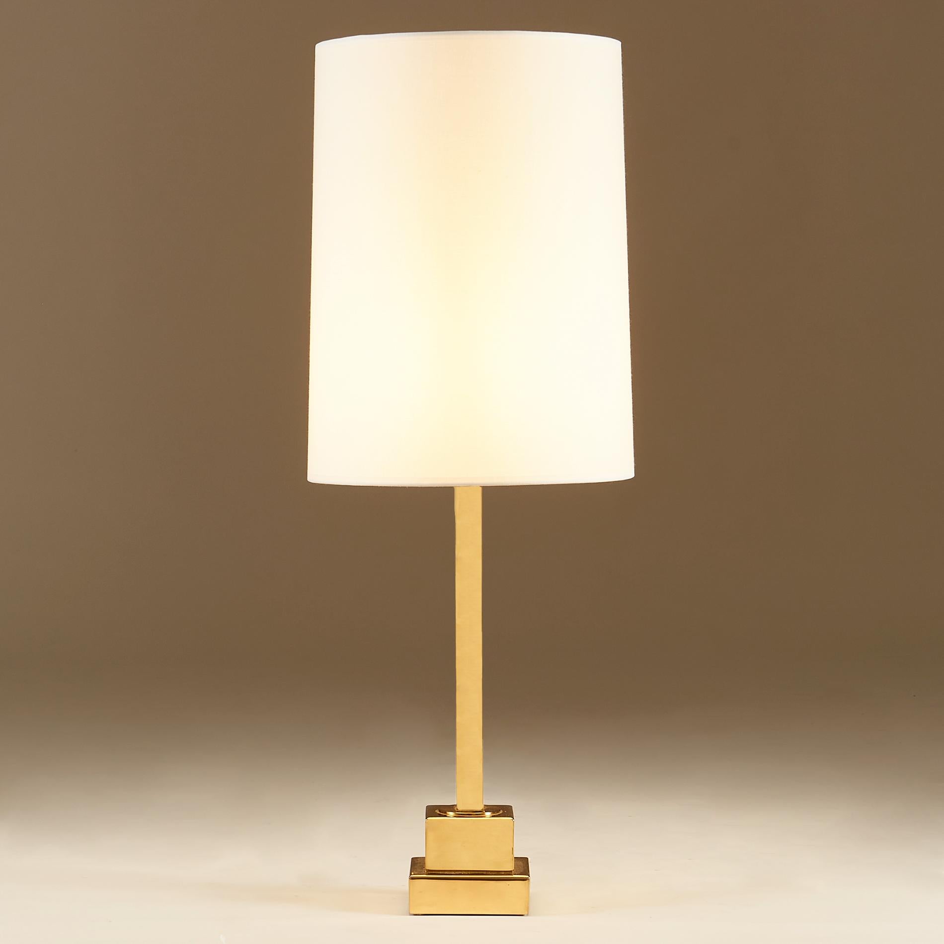 Midcentury Table Lamps in Brass by Bergboms, Sweden, 1960s In Good Condition In London, GB