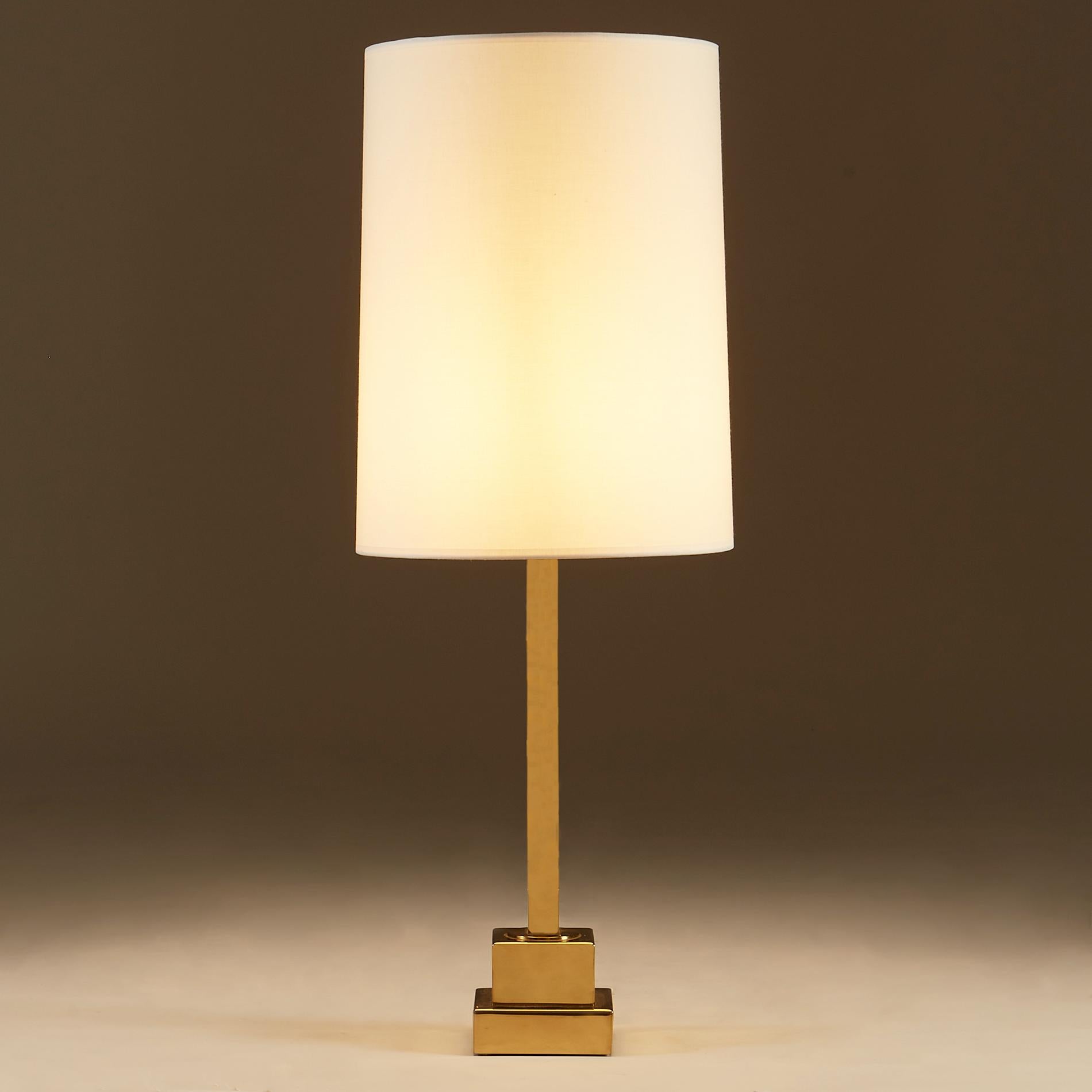 Mid-20th Century Midcentury Table Lamps in Brass by Bergboms, Sweden, 1960s