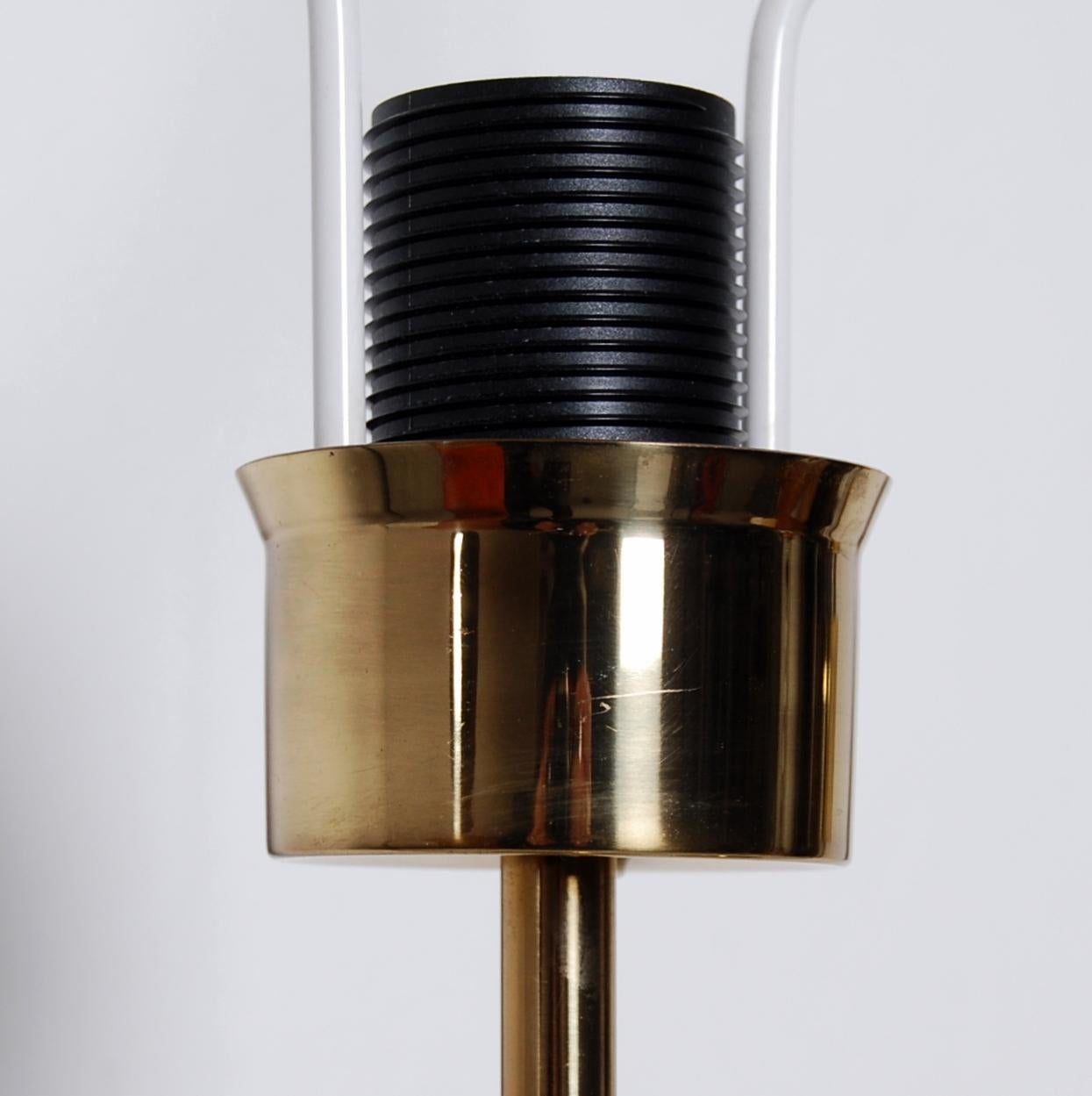 Midcentury Table Lamps in Brass by Bergboms, Sweden, 1960s 1