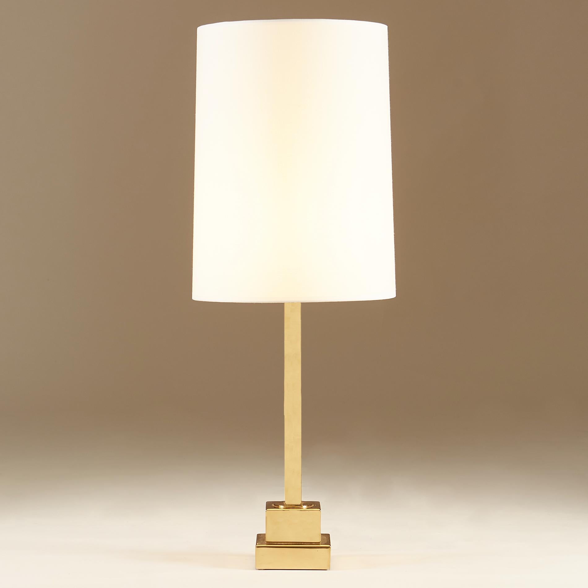 Midcentury Table Lamps in Brass by Bergboms, Sweden, 1960s 3