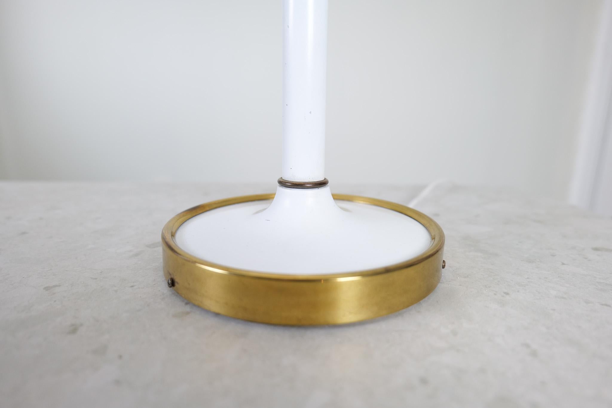 Brass Midcentury Modern Table Lamps Model 2466  by Josef Frank , Svenskt Tenn Sweden For Sale