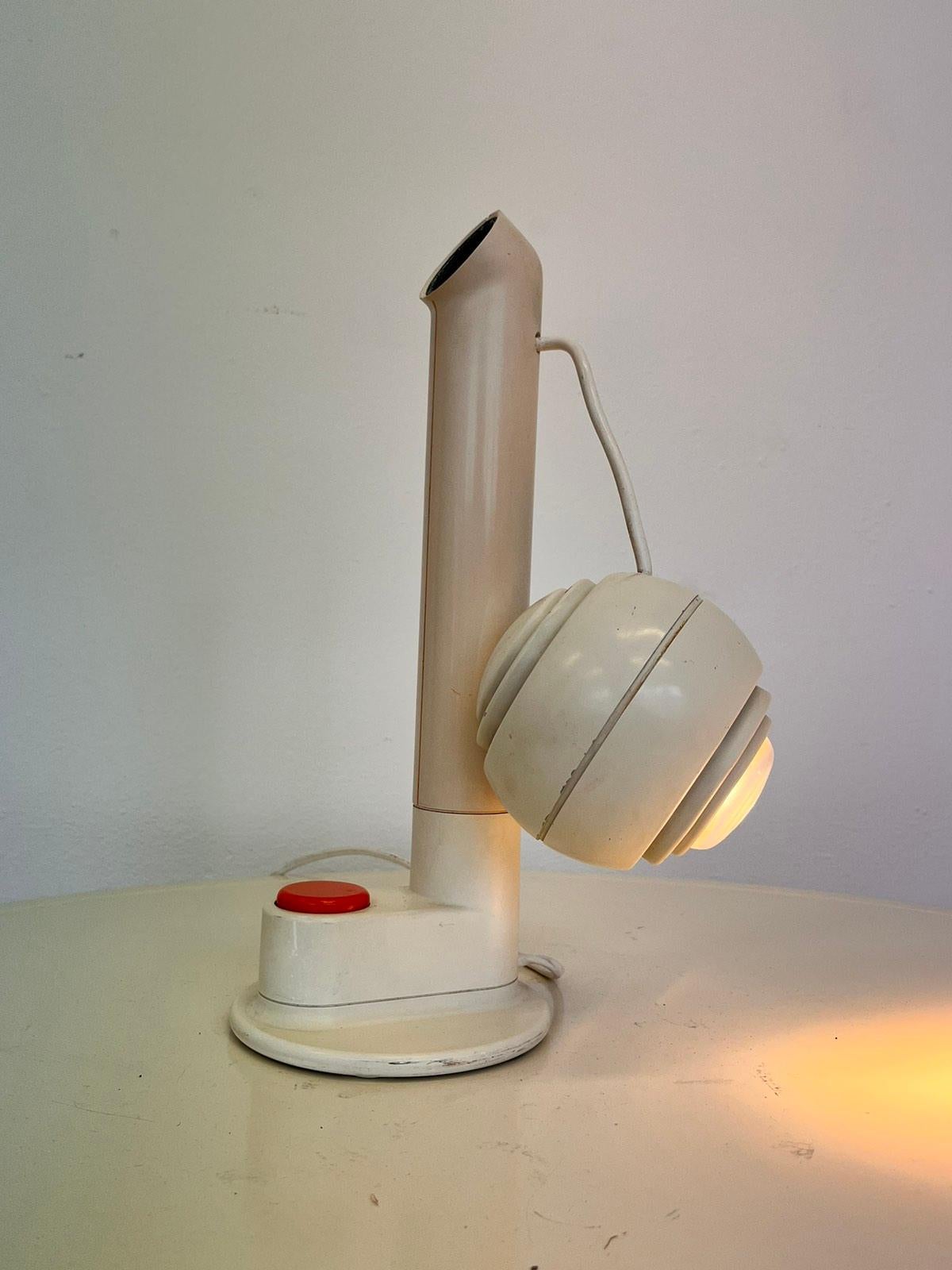 Mid-Century Modern Lampe de table magnétique Agilo, Schlagheck Schultes, Osram, Allemagne, 1970 en vente