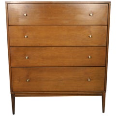 Midcentury Tall Dresser by Paul McCobb circa 1950 Planner Group #1501 Walnut