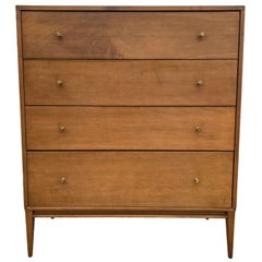 Midcentury Tall Dresser by Paul McCobb circa 1950 Planner Group #1501 Walnut