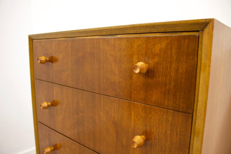 Midcentury Tallboy Teak Chest of Drawers by Gimson and Slater for