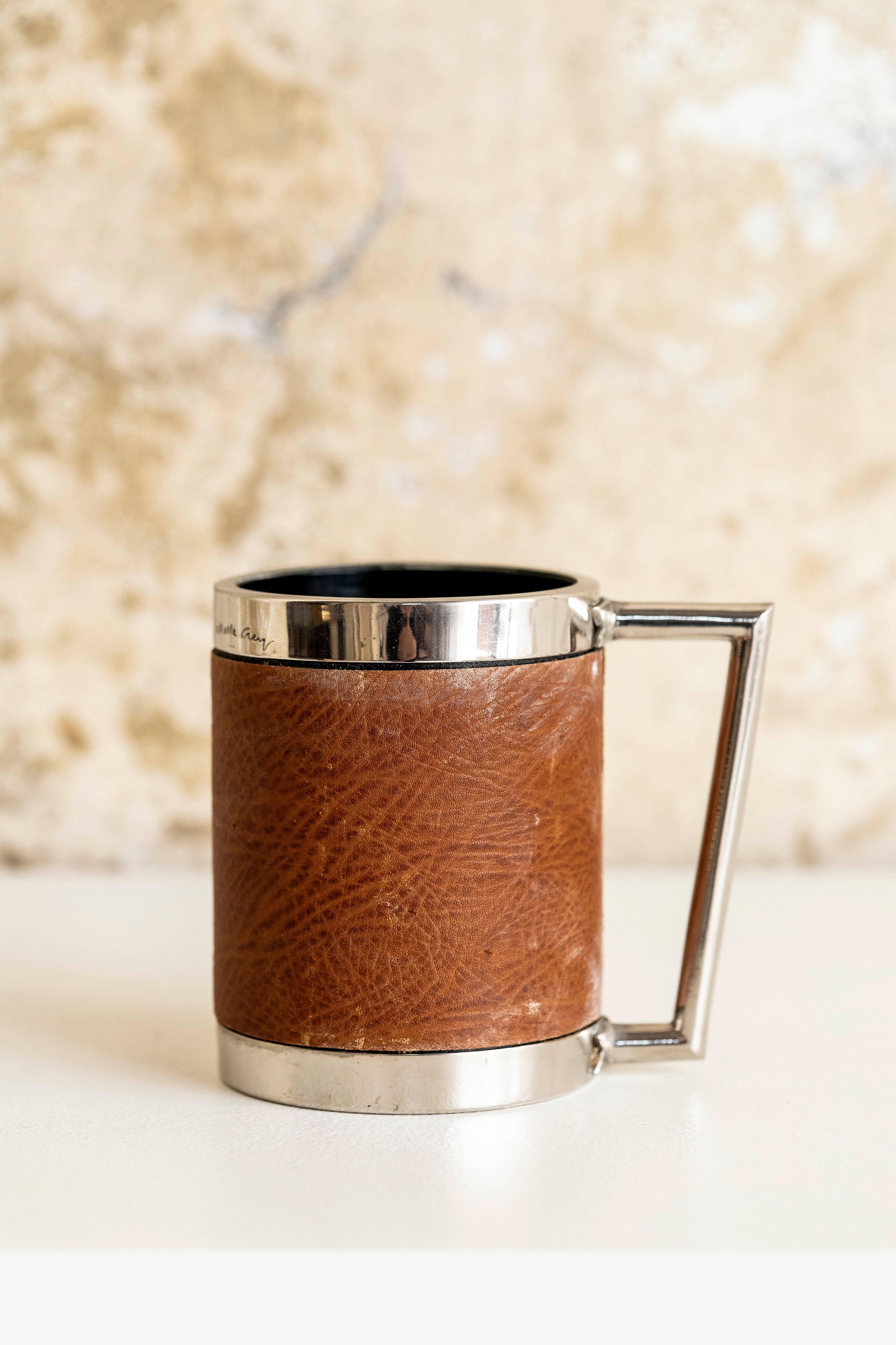 Midcentury tankard designed by Gabriella Crespi, Italy  For Sale 2