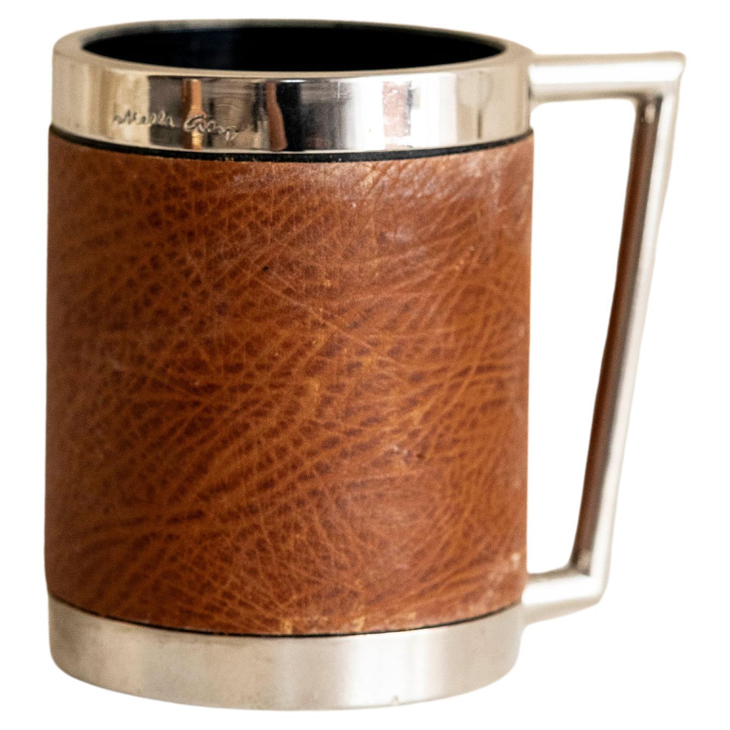 Midcentury tankard designed by Gabriella Crespi, Italy  For Sale