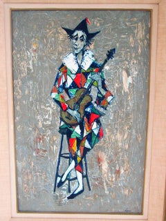 Wandteppich aus der Mitte des Jahrhunderts von Lignon von Corot