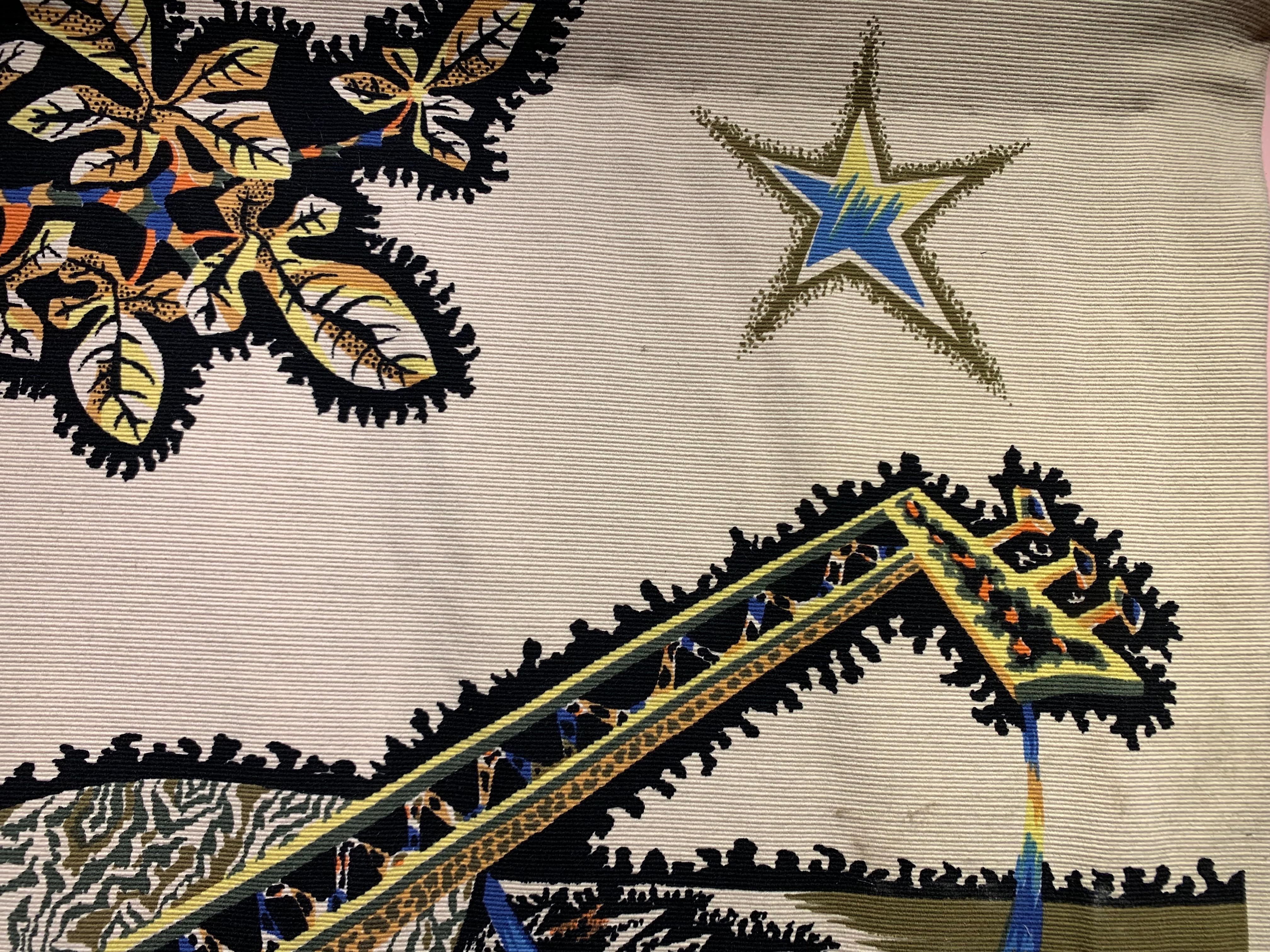 Mid-Century Modern Midcentury Tapestry 