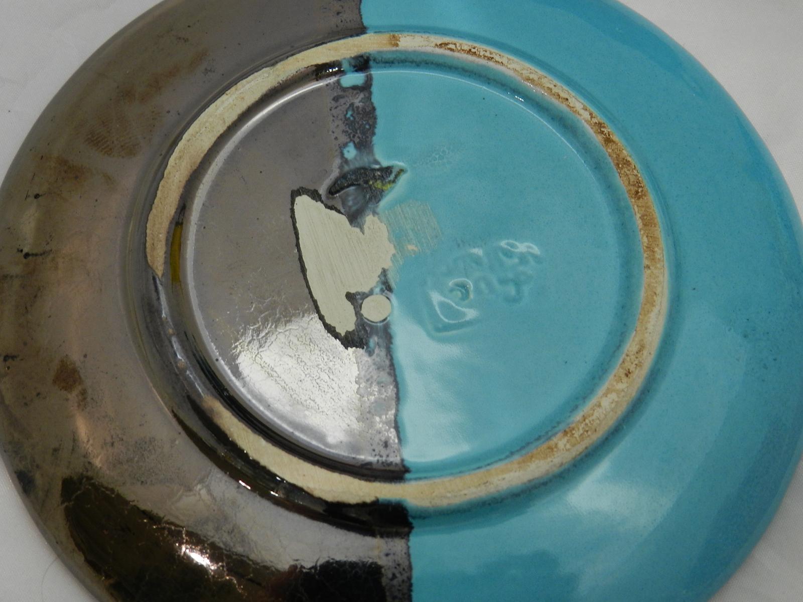 Midcentury Tea Set by Luc Vallauris Provencal Studio Art Pottery Faience Ceramic For Sale 3