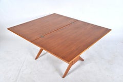 Midcentury Teak 1950s Metamorphic Dining Coffee Table By Wilhelm Renz Germany