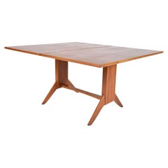Midcentury Teak 1950s Metamorphic Dining Coffee Table By Wilhelm Renz Germany