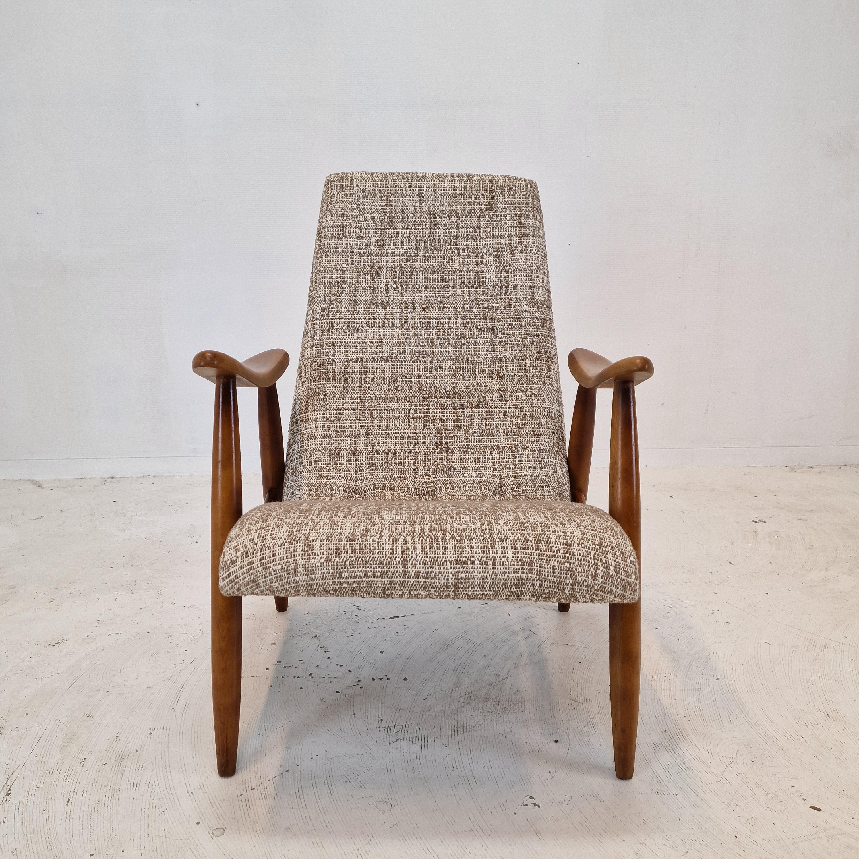 Teakholz-Sessel aus der Jahrhundertmitte Dänemark, 1960er Jahre (Dänisch) im Angebot