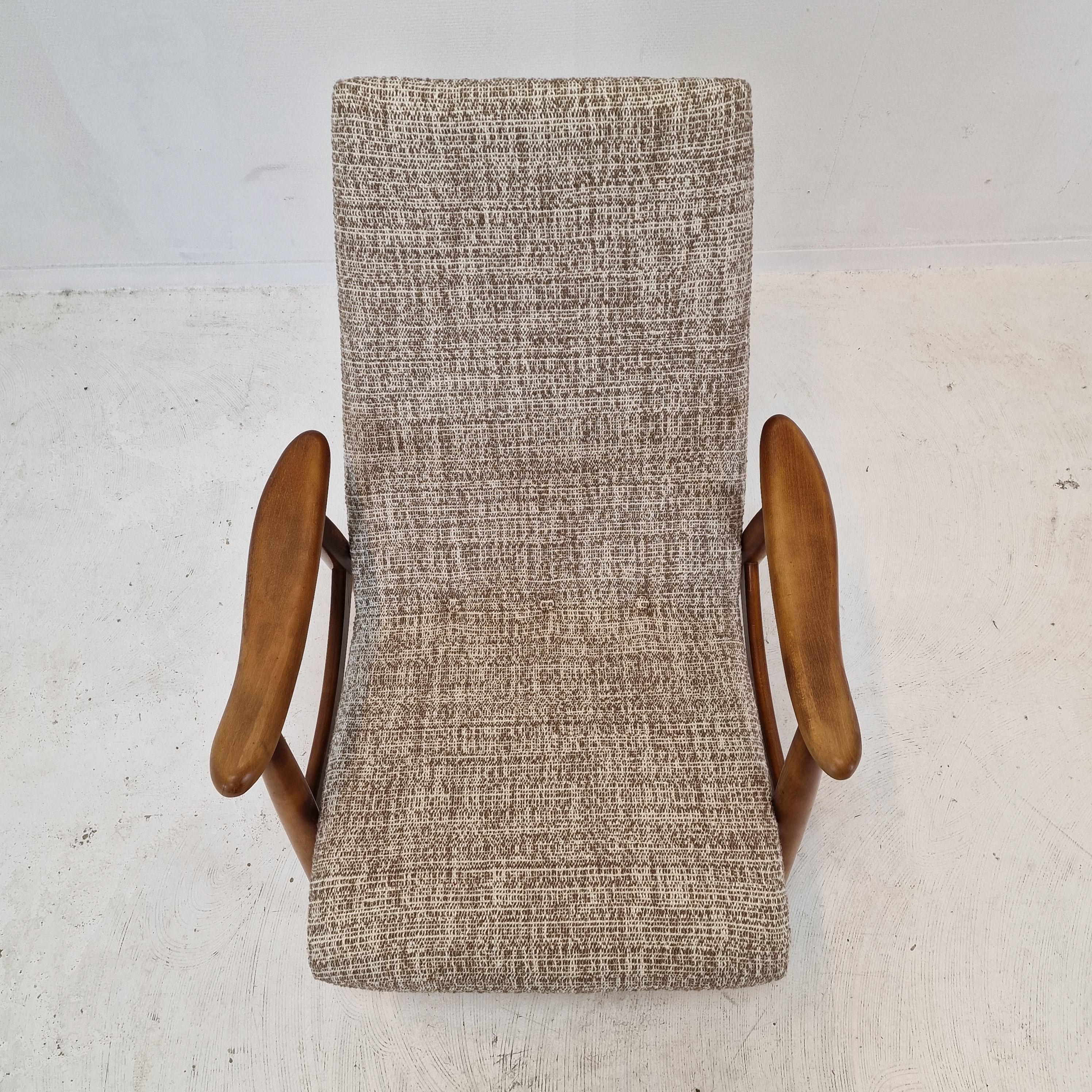 Teakholz-Sessel aus der Jahrhundertmitte Dänemark, 1960er Jahre im Angebot 2