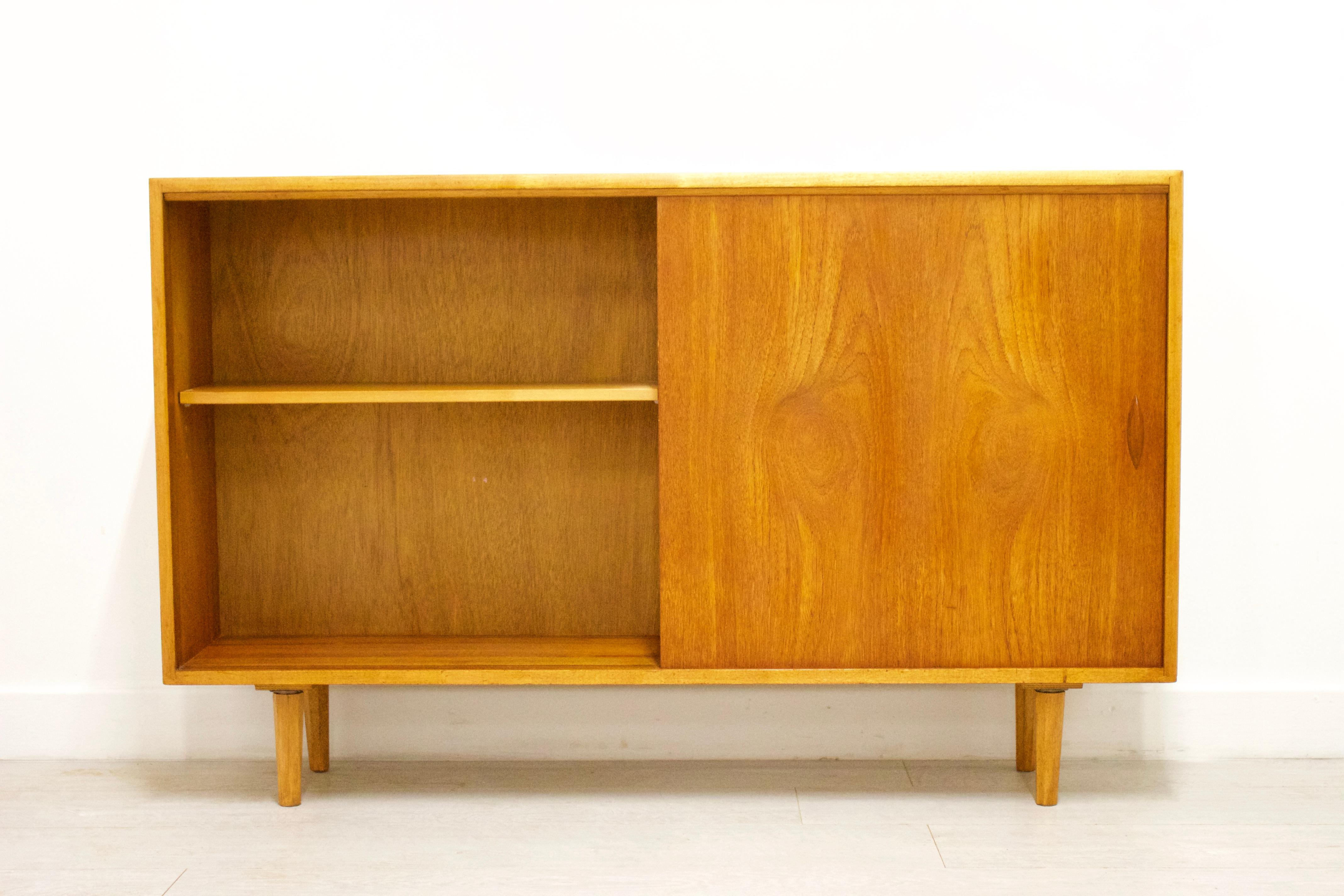 Mid-Century Modern Midcentury Teak Bookcase For Sale