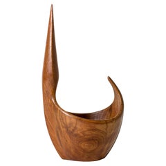 Midcentury Teak Bowl by Johnny Mattsson, Sweden, 1950s