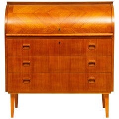 Midcentury Teak Bureau/Desk by Egon Ostergaard, circa 1960