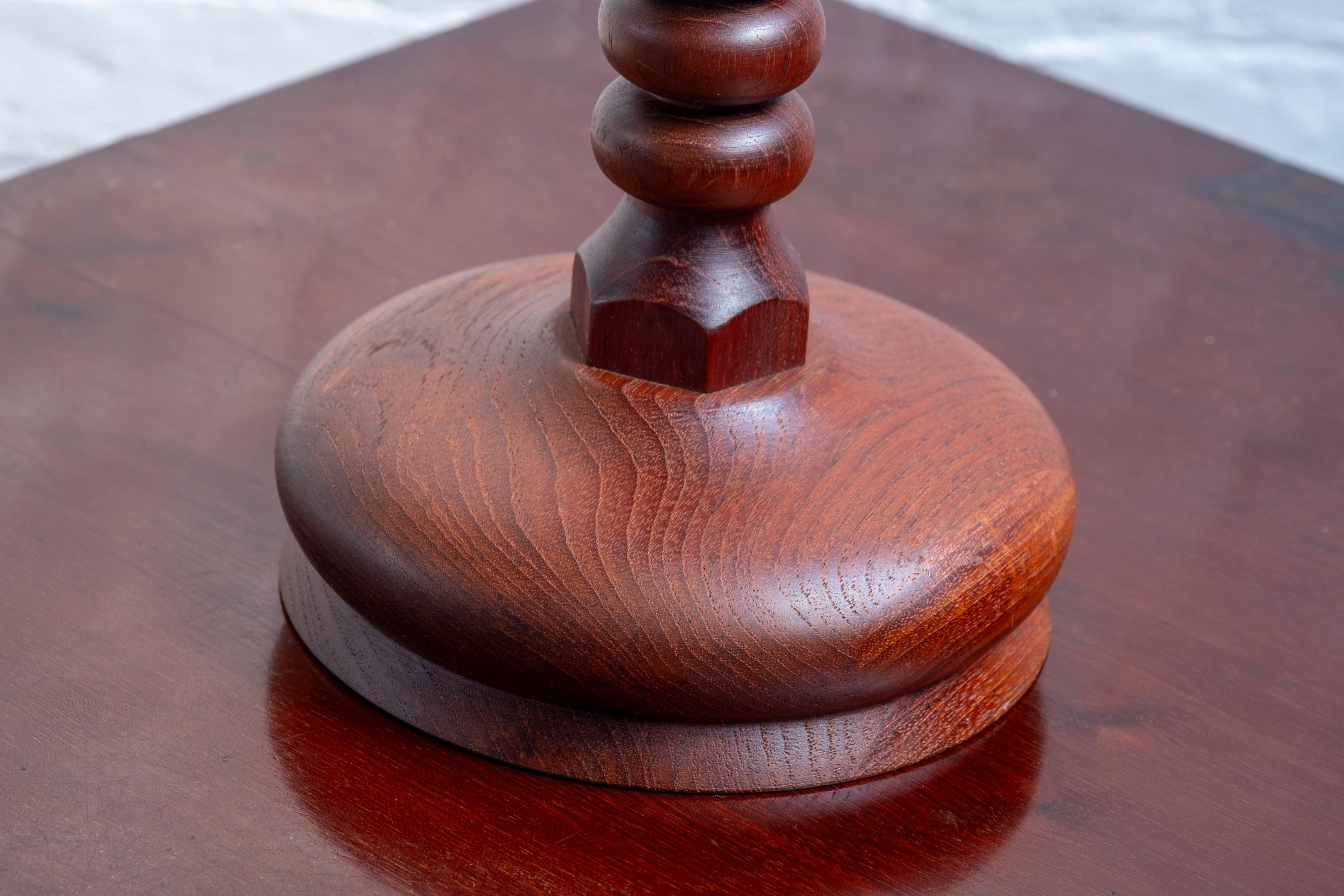Danese Portacandele in teak del Medioevo per 7 candele, Danimarca in vendita