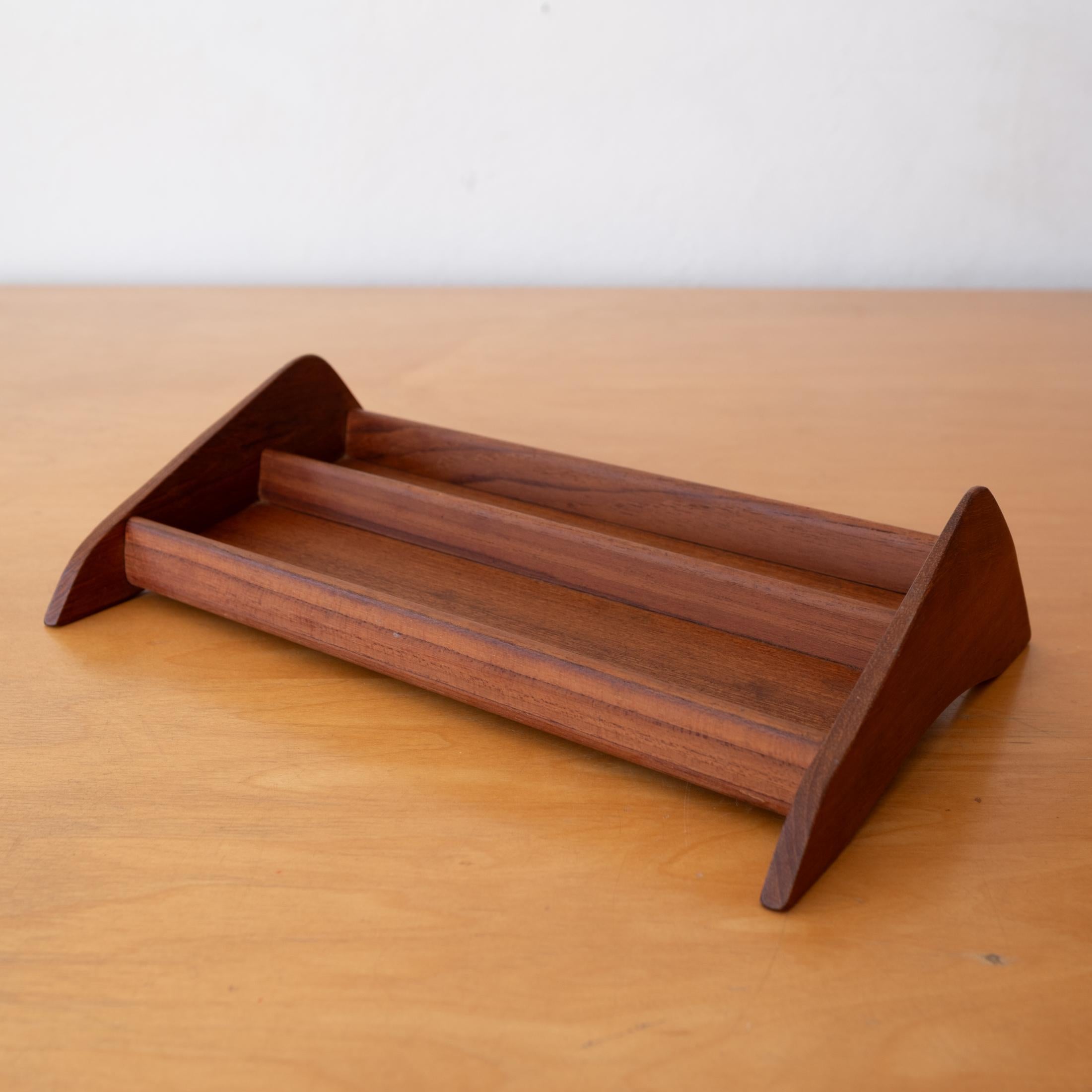 Midcentury Teak Catch All Uhren- oder Stifthalter (Teakholz) im Angebot