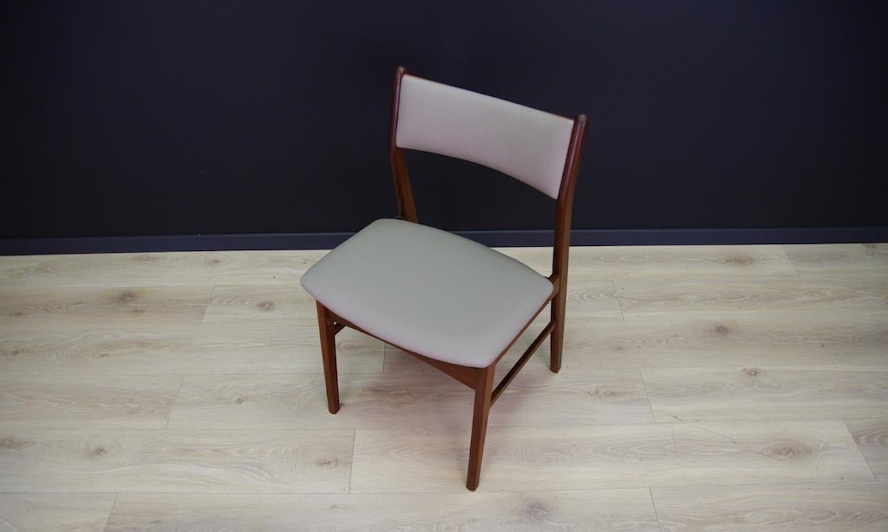 Midcentury Teak Chairs Danish Design Teak Retro, 1960s For Sale 4