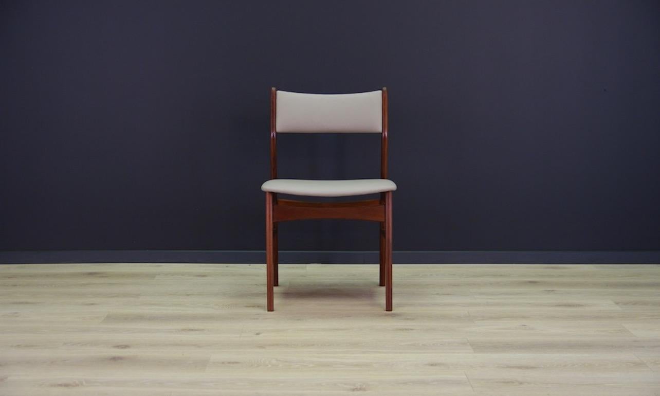 Mid-Century Modern Midcentury Teak Chairs Danish Design Teak Retro, 1960s For Sale