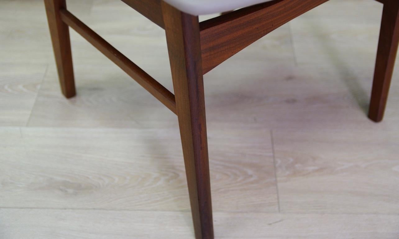 Woodwork Midcentury Teak Chairs Danish Design Teak Retro, 1960s For Sale