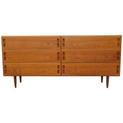 Vintage Midcentury Teak Chest of Drawers