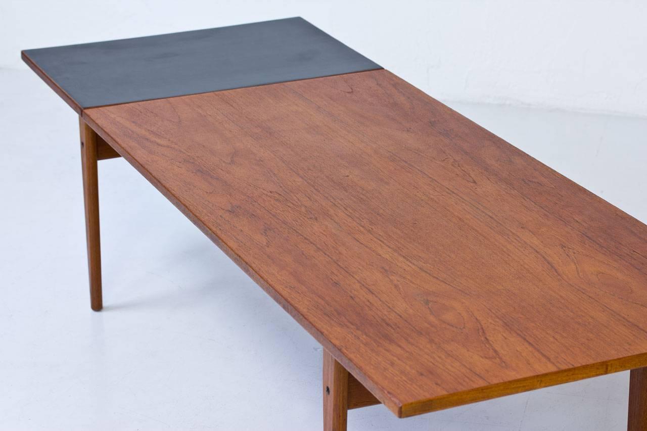 Midcentury Teak Coffee Table by Grete Jalk for P.Jeppesen, Denmark, 1960s 1