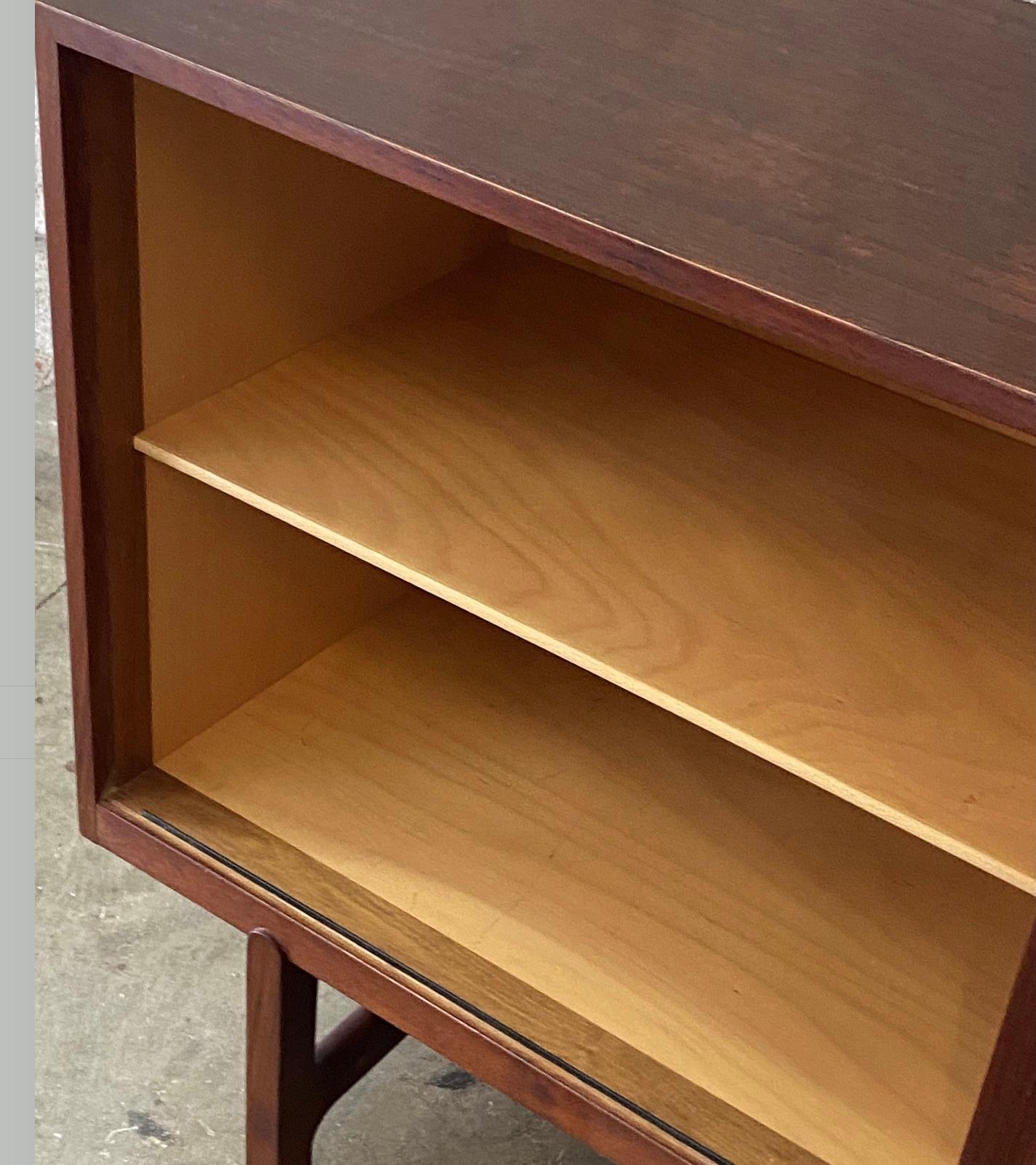 Midcentury Teak Credenza By Aksel Bender Madsen and Ejner Larson 2