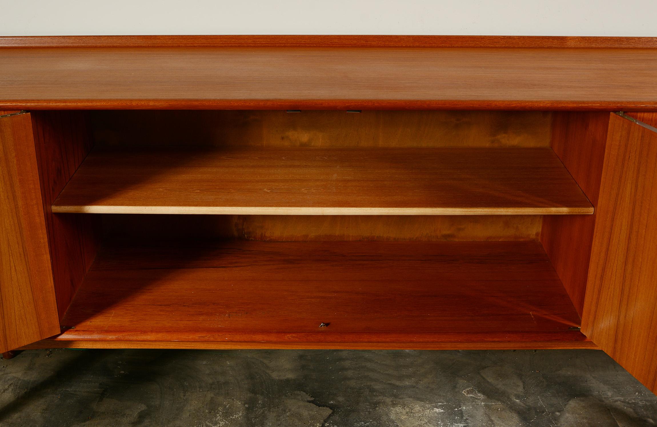 Mid-Century Modern Midcentury Teak Credenza by Alf Aaseth