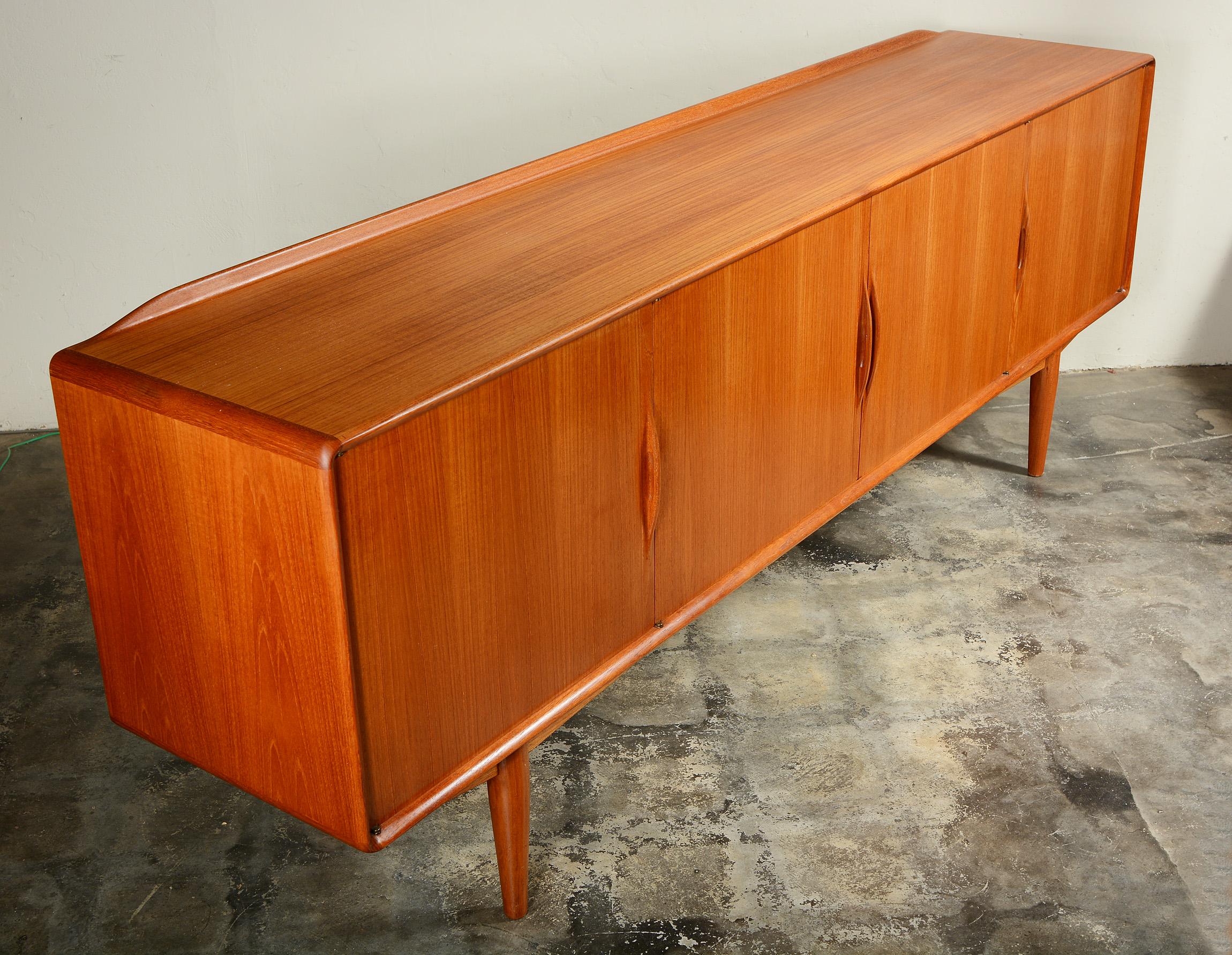 Midcentury Teak Credenza by Alf Aaseth 3