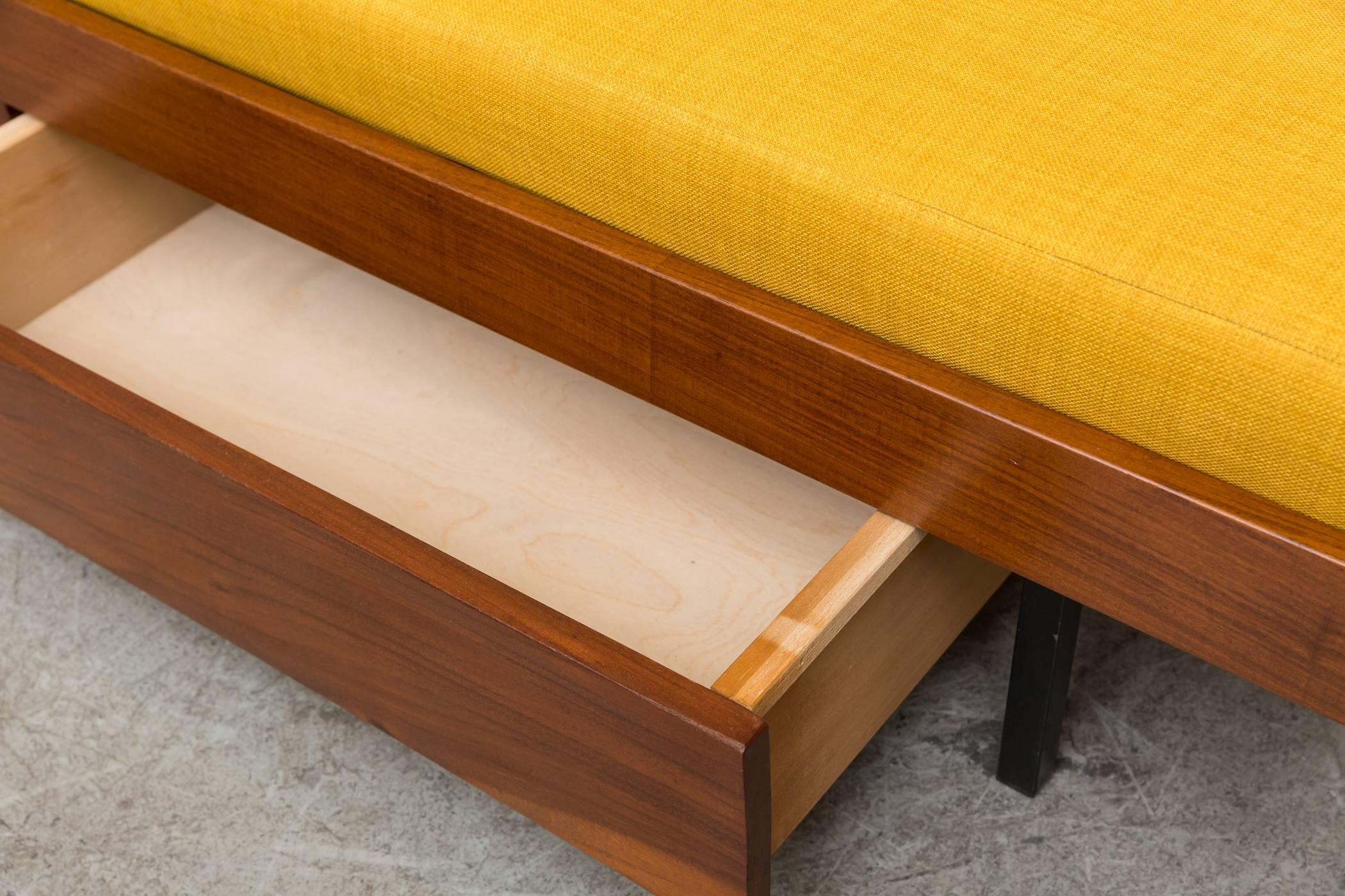 Upholstery Midcentury Teak Daybed