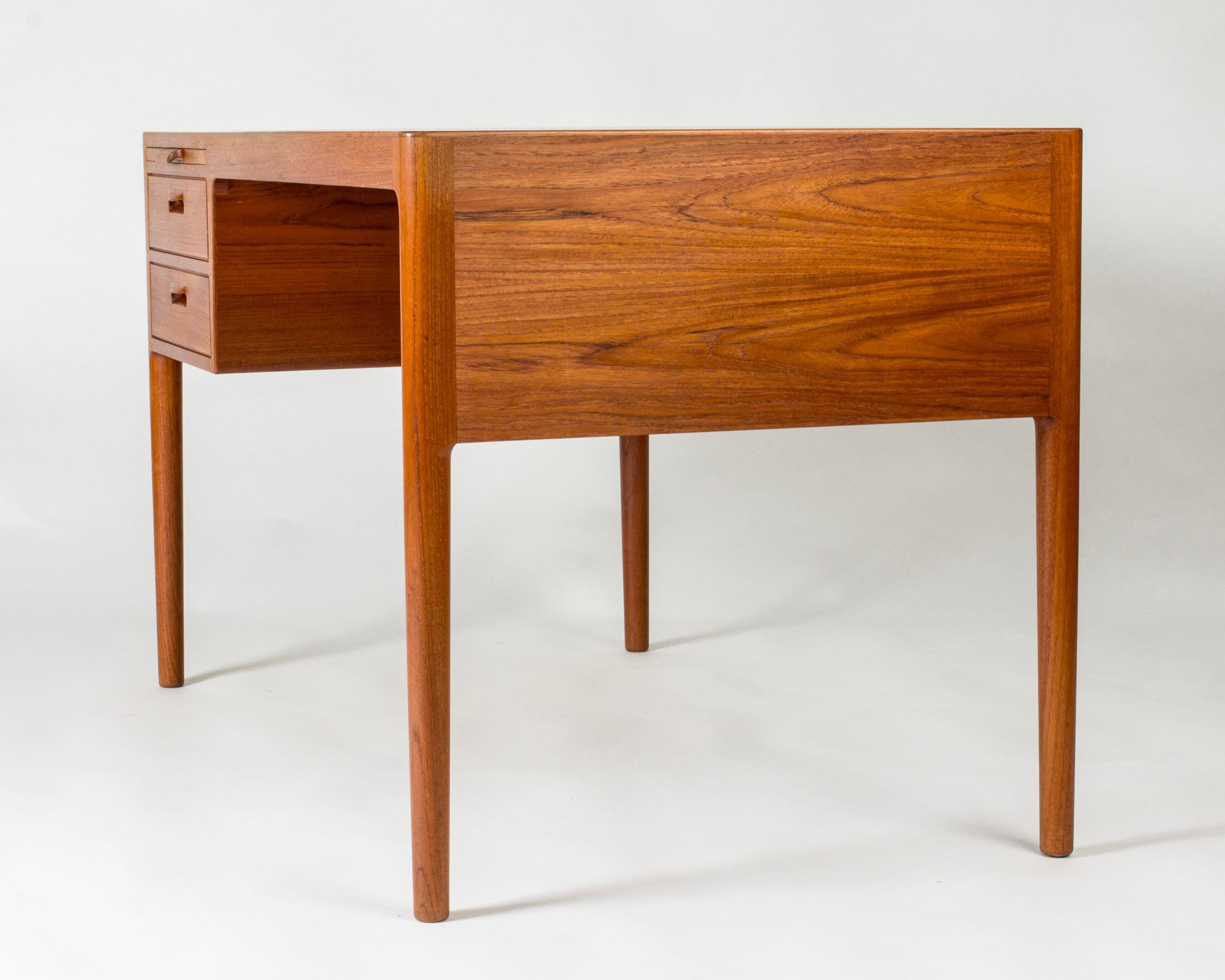 Midcentury Teak Desk by Hans J. Wegner, Denmark, 1960s For Sale 2