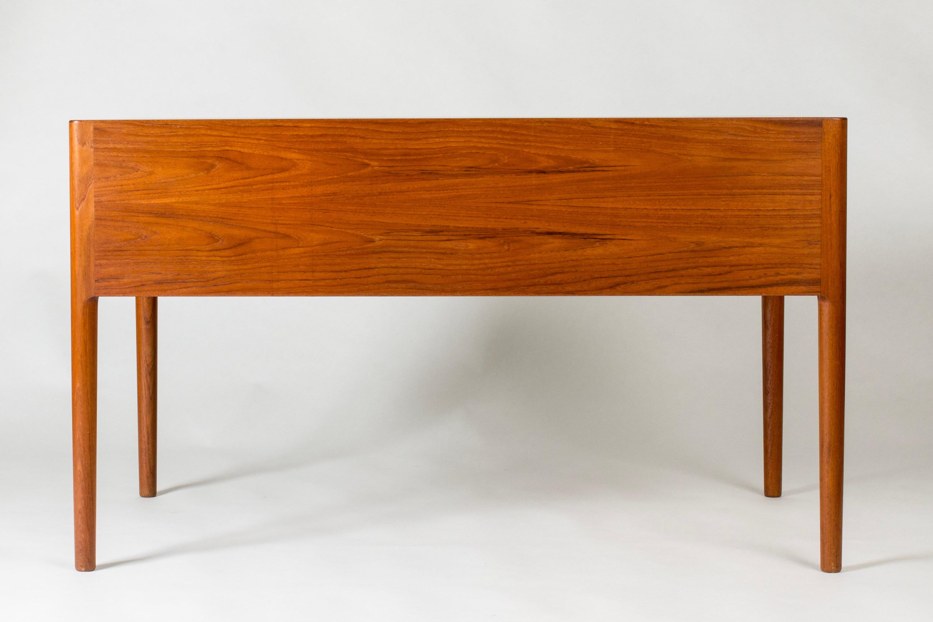 Midcentury Teak Desk by Hans J. Wegner, Denmark, 1960s For Sale 3