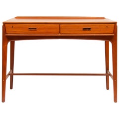 Midcentury Teak Desk by Svend Aage Madsen for Sigurd Hansen, Danish, circa 1960