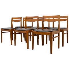 Midcentury Teak Dining Chairs from Nathan Set of 4