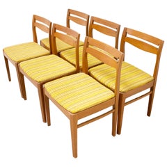 Vintage Midcentury Teak Dining Chairs from Nathan Set of 6