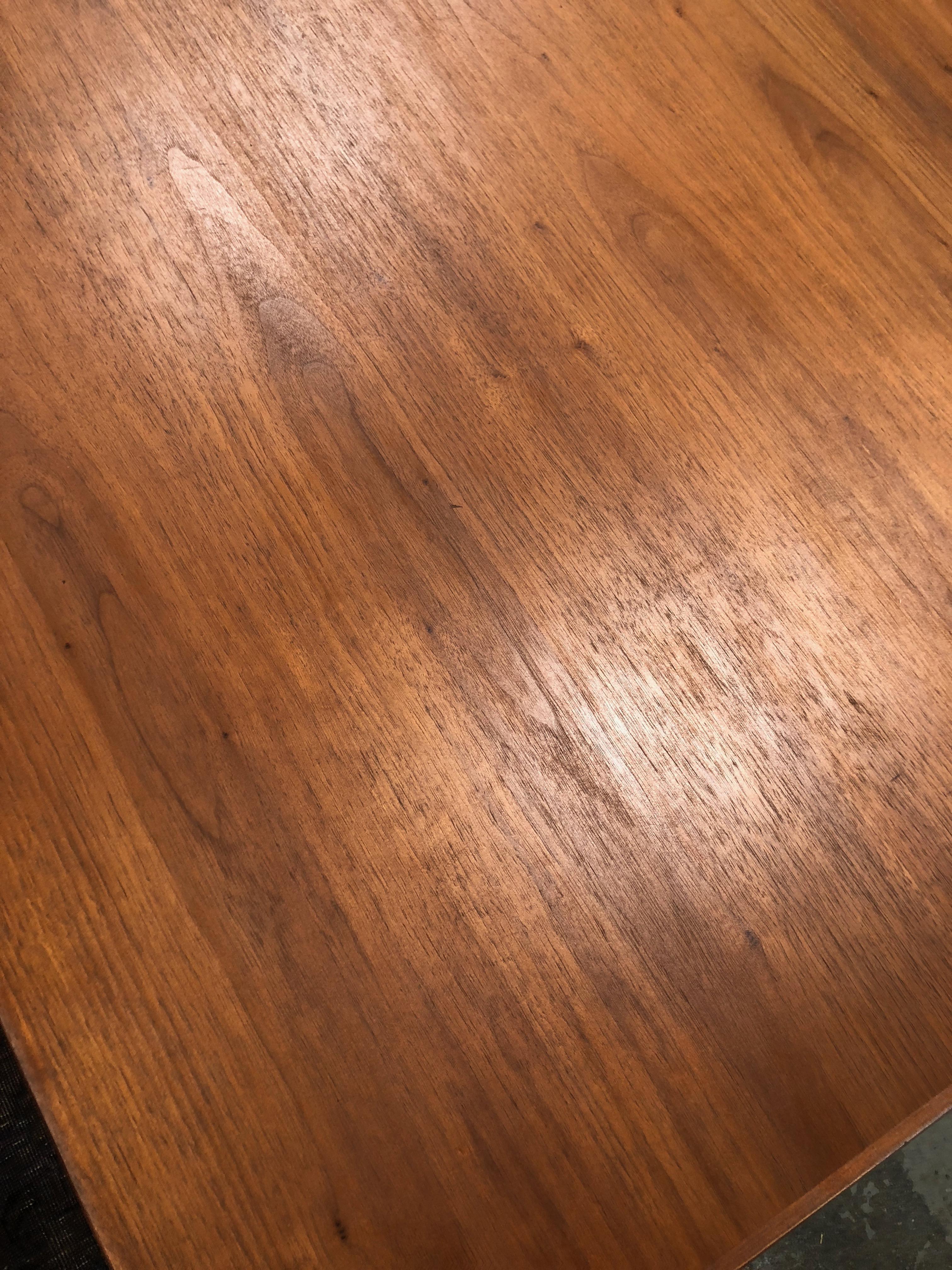 Midcentury Teak Dining Table, Six Seat In Excellent Condition In Los Angeles, CA