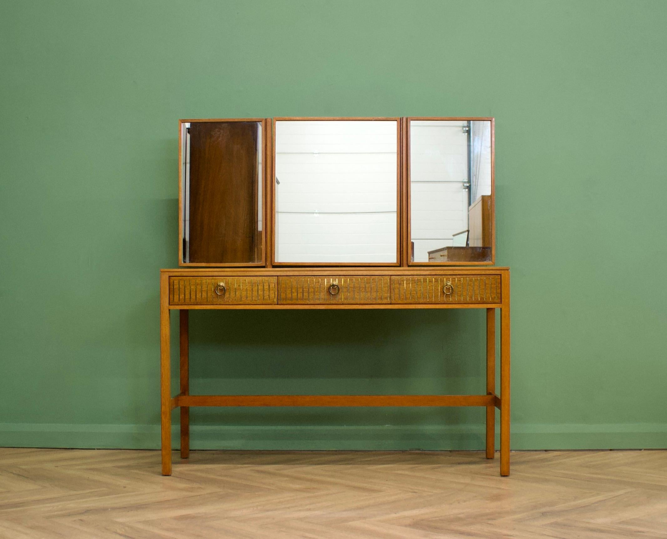 Mid-Century Modern Midcentury Teak Dressing Table by Heals from Loughborough, 1950s