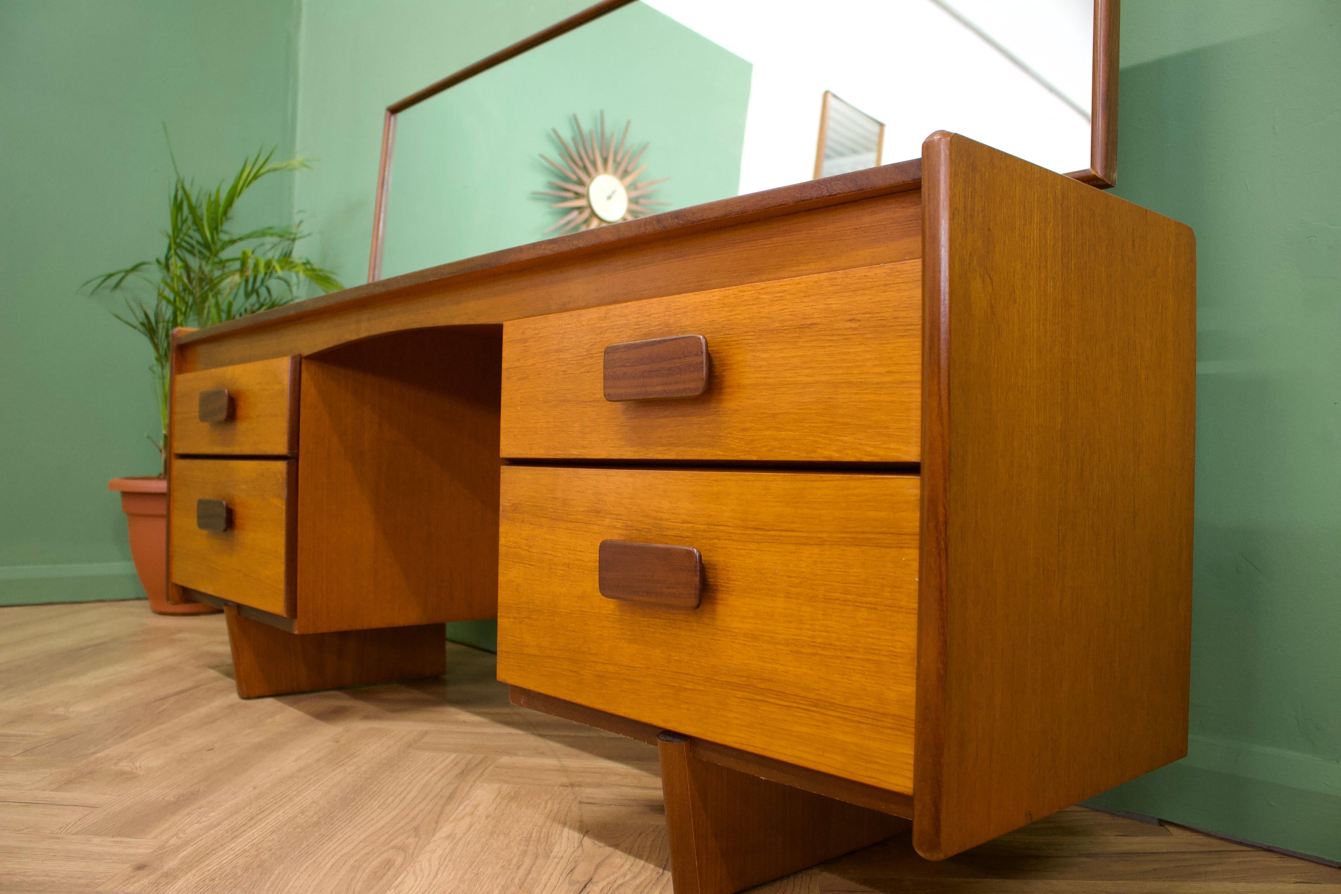 British Midcentury Teak Dressing Table from White & Newton, 1960s For Sale
