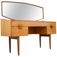 Retro Midcentury Teak Dressing Table Kofod Larsen for G Plan, 1960s